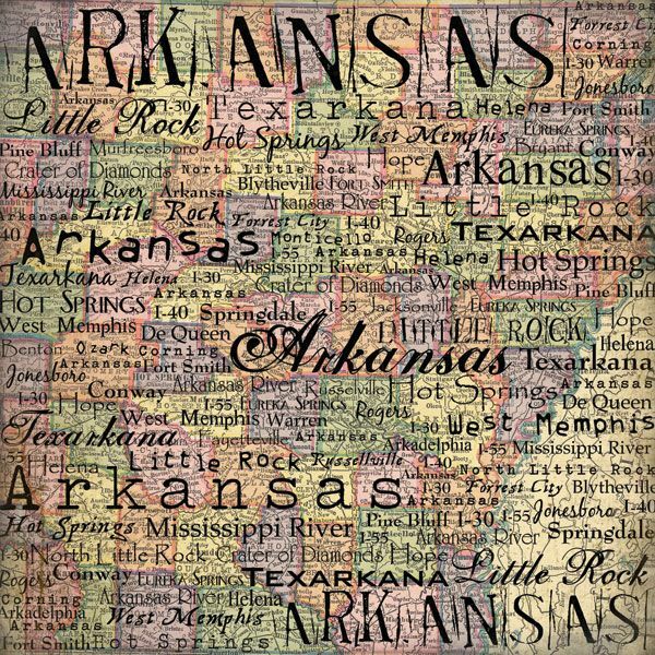 50 States scrapbook papers, Maps, one for each state, Scrapbook Customs