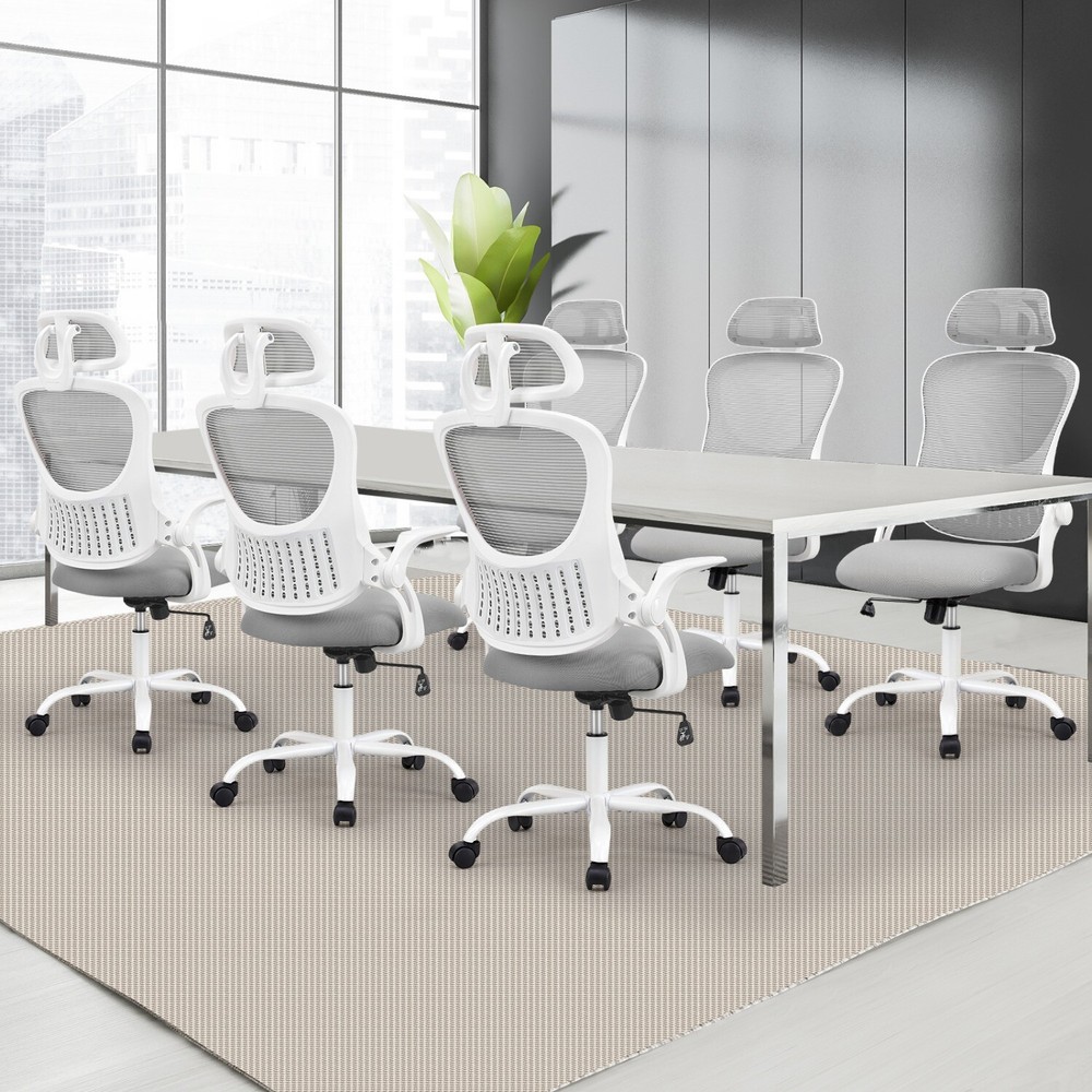 High-Back Ergonomic Computer Desk Chair,Mesh Rolling Home Office Work Task Chair