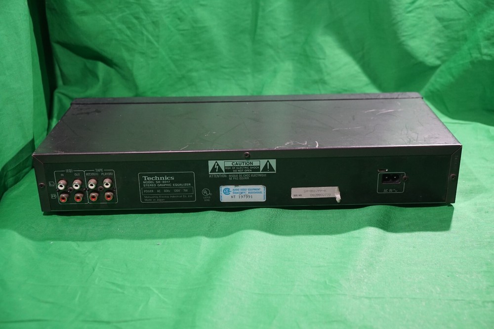 Technics SH-8017 Stereo Graphic Equalizer - 7 Band