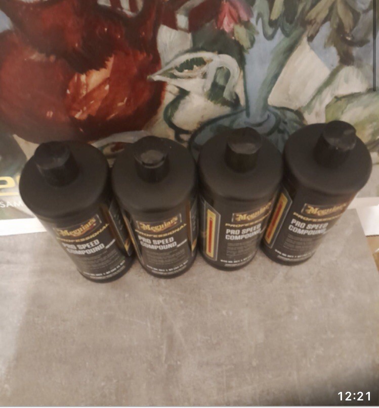 3M M100 Polish Kit Refurbishing Car Sanding Paste Meguiar's 4 Set Compound