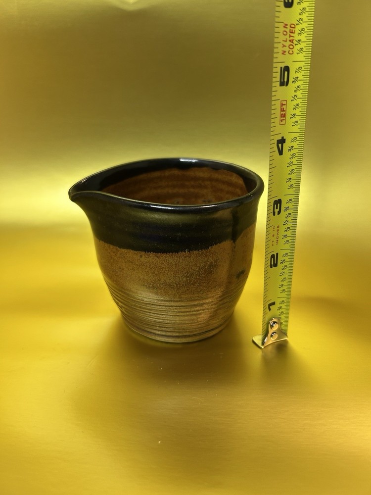 MollCurley Pitcher Pottery Signed Handmade