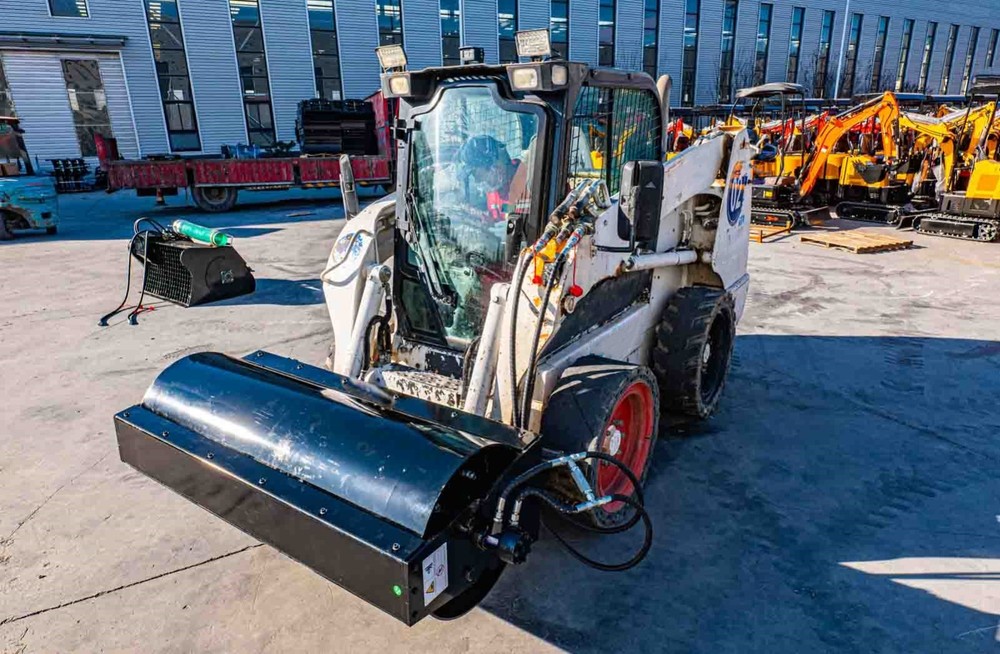 Skid Steer Loader 1.5m Soil Vibratory Roller Compactor Attachment for Bobcat