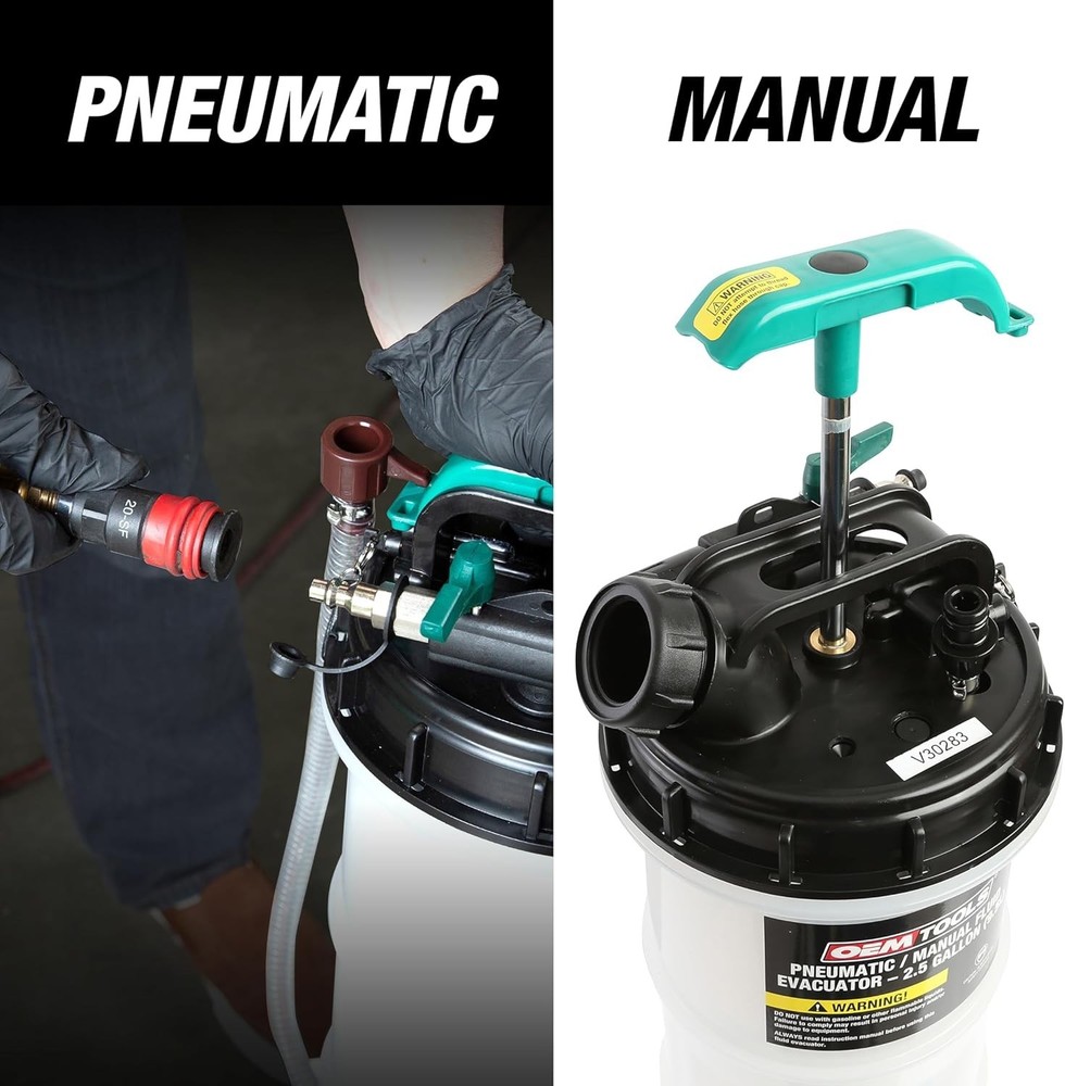Professional Grade Fluid Extractor Pump, 1.5 Gallon