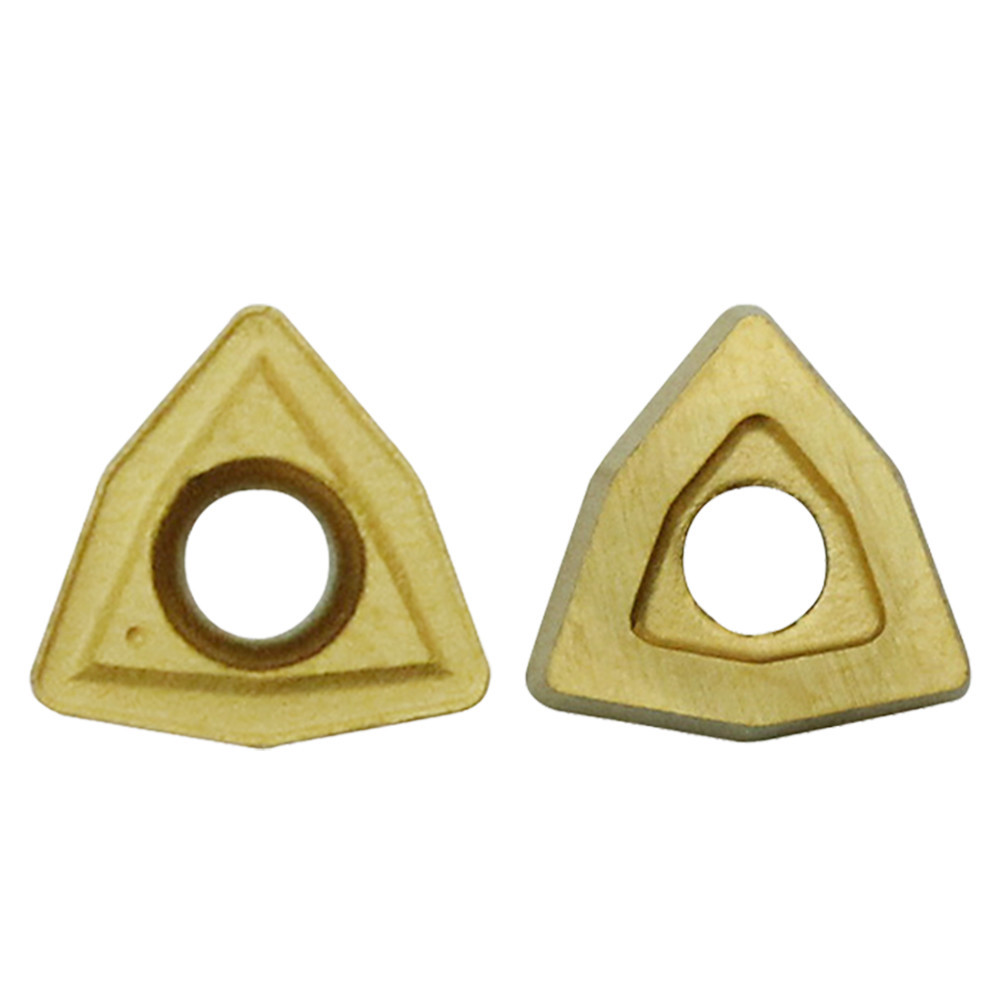 10 Pieces/Case - WCMT2.5 C6 Grade Carbide Inserts TIN Coated For Turning Tools