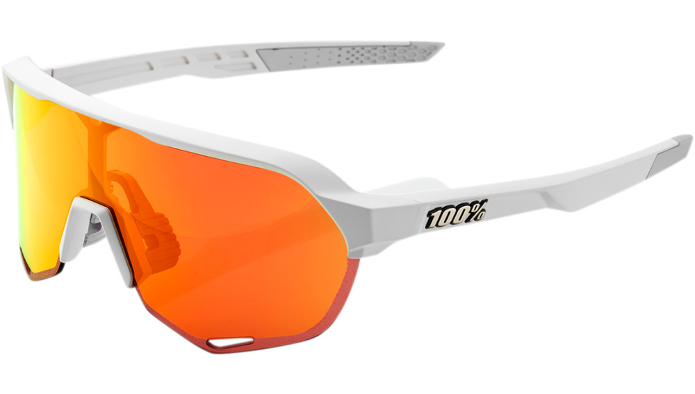 100% Sunglass S2 Wh/Rd