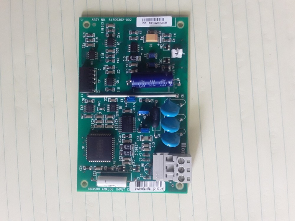 Honeywell DR4500 Chart Recorder Analog Input Card