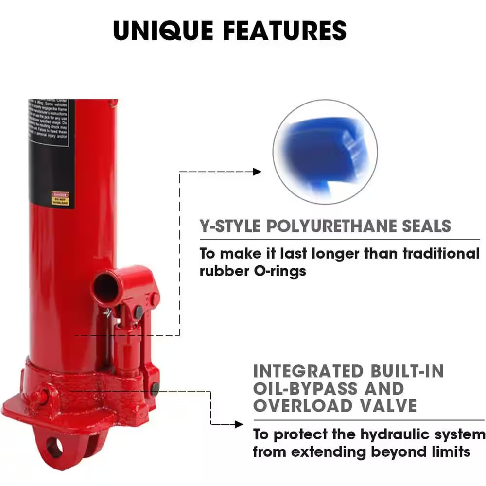 3-Ton Long Ram Jack