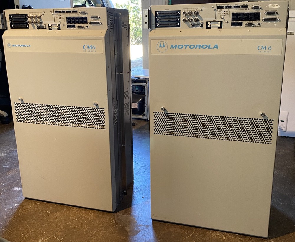 Two Microwave Networks Motorola CM6 DS3 Network Interface (qty. 2)