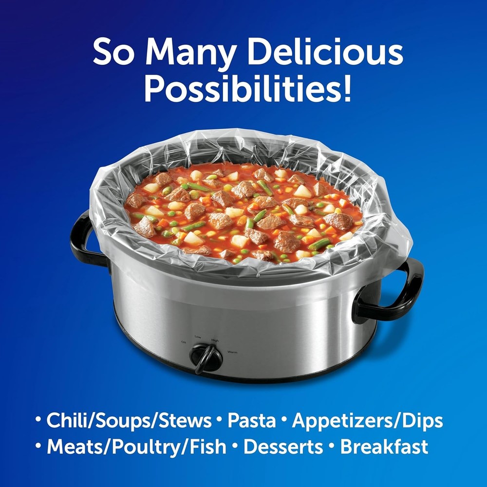 Kitchens Slow Cooker Liners, Regular (Fits 3-8 Quarts), 20 Count