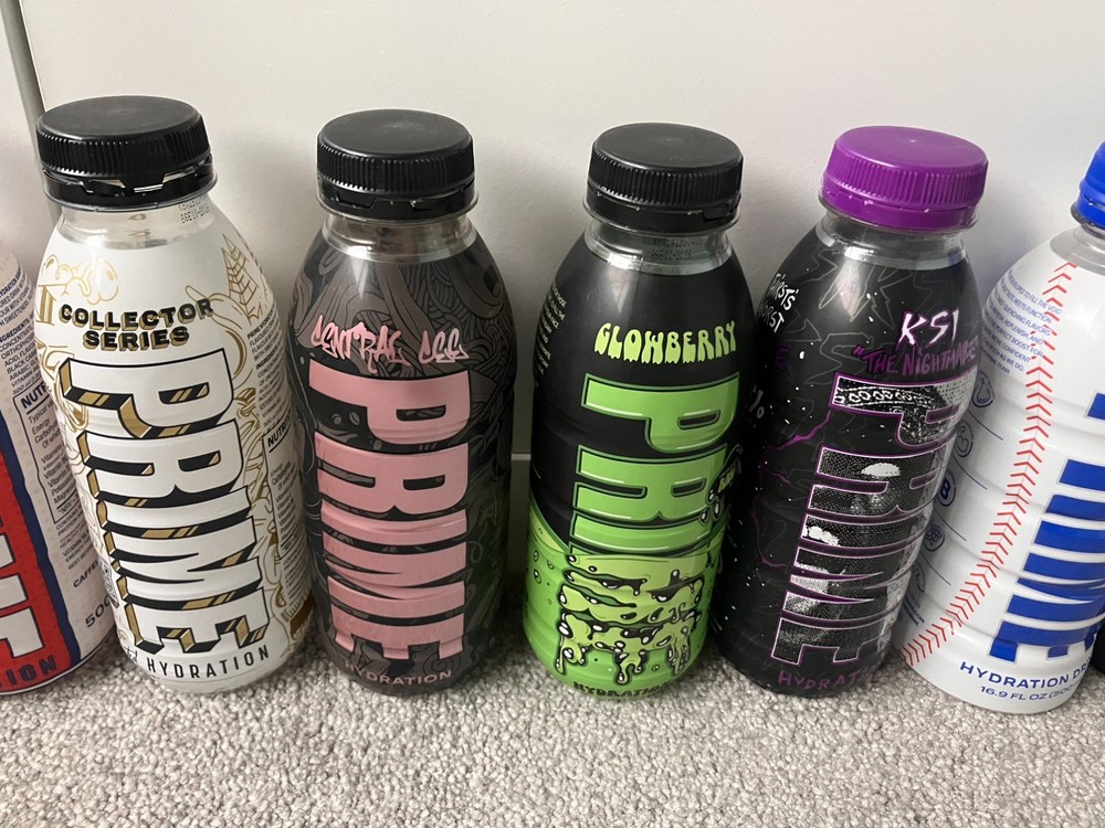 Rare Prime Empty Bottles Exclusive