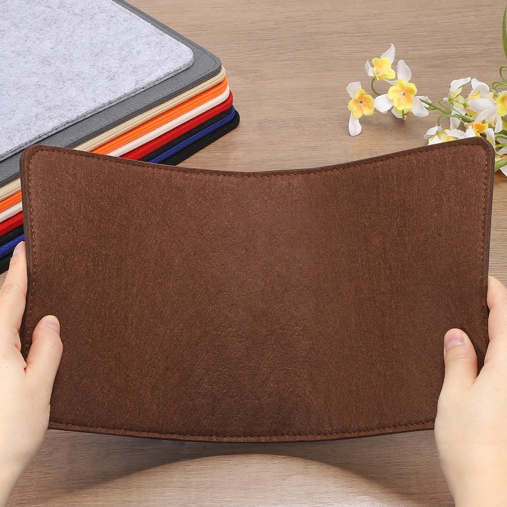 Felt Base Shaper, 14 x 7 Inch Rectangle Bag Bottom Shaper, Black