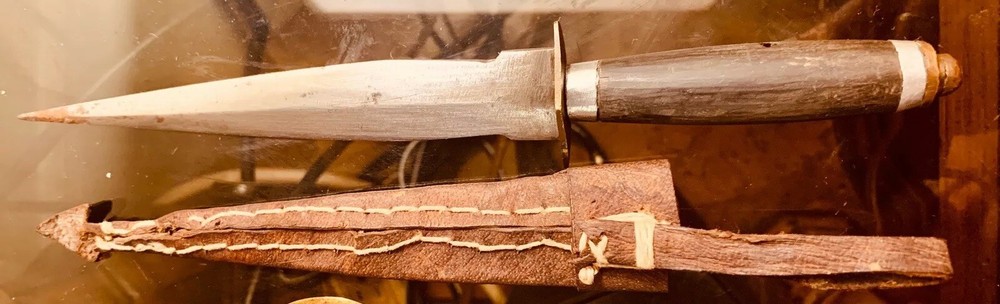ANTIQUE Middle EASTERN MUGHAL ISLAMIC DAGGER knife Khanar