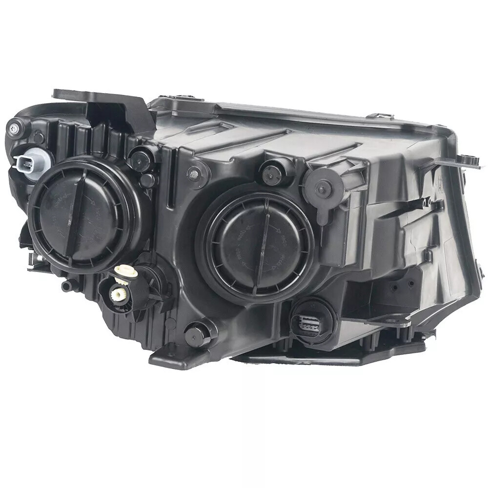 Halogen Headlight For 2017-2021 Jeep Compass Driver Left Side Chrome with Bulb