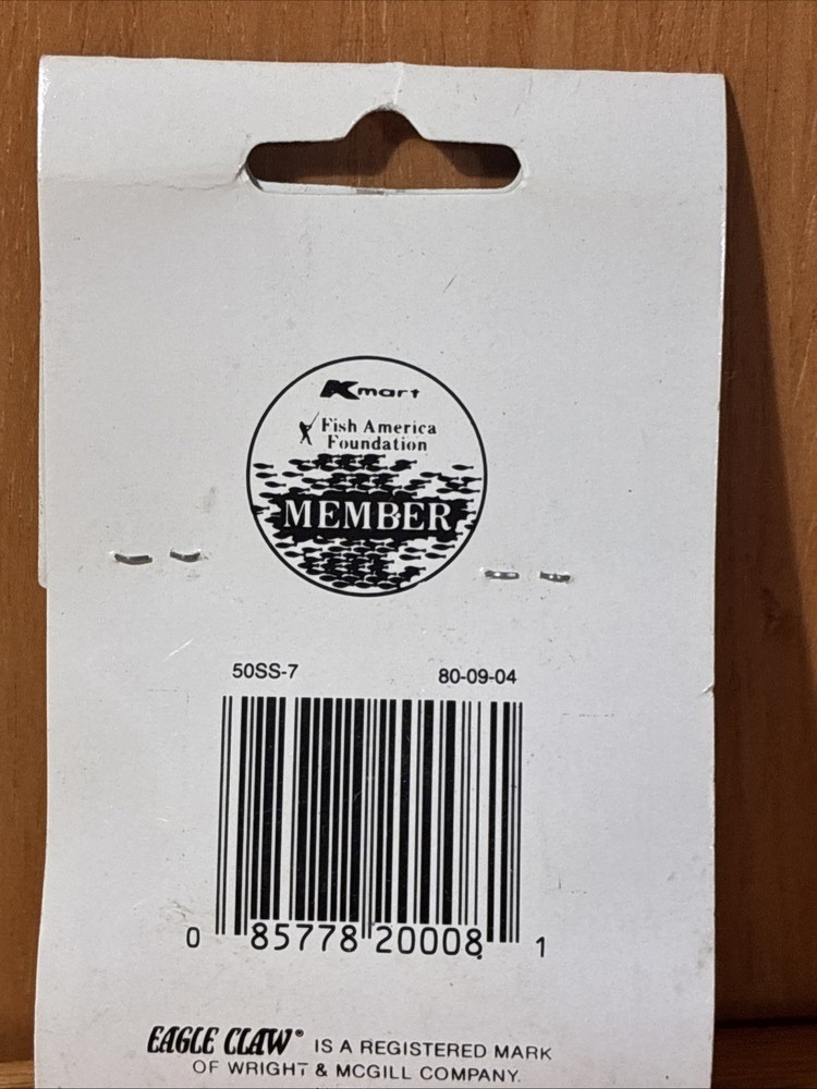 Vintage Eagle Claw Interlock Swivels, size 7, W/ 50 pieces.