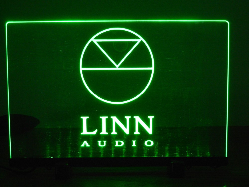 LINN ETCHED ACRYLIC LED SIGN