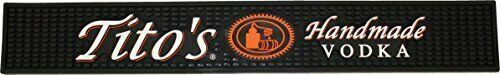 Tito's Vodka Rail Runner Bar Drip Mat