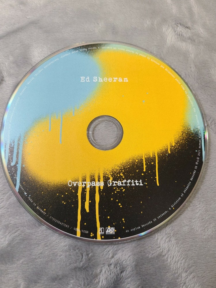 Ed Sheeran Overpass Graffiti Single Cd Only!!