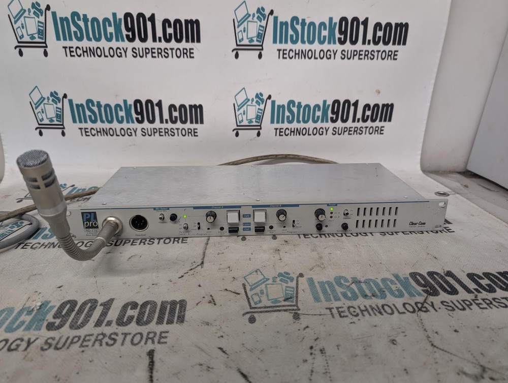 Clear-Com Intercom Beltpack & Headset System - 9x TW502 TWC-10A PL Pro MS-232