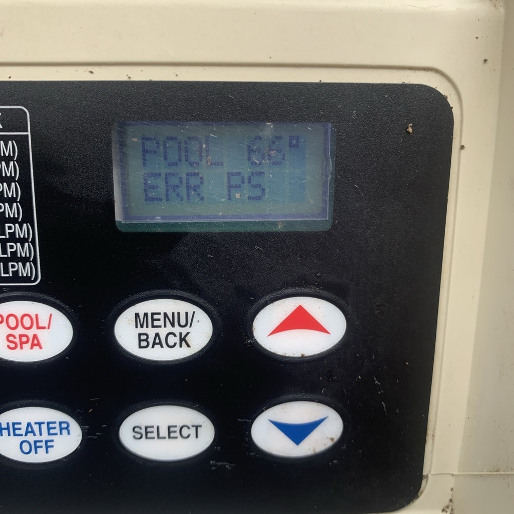 Pentair MasterTemp Heater Control Board PCB, Six Button