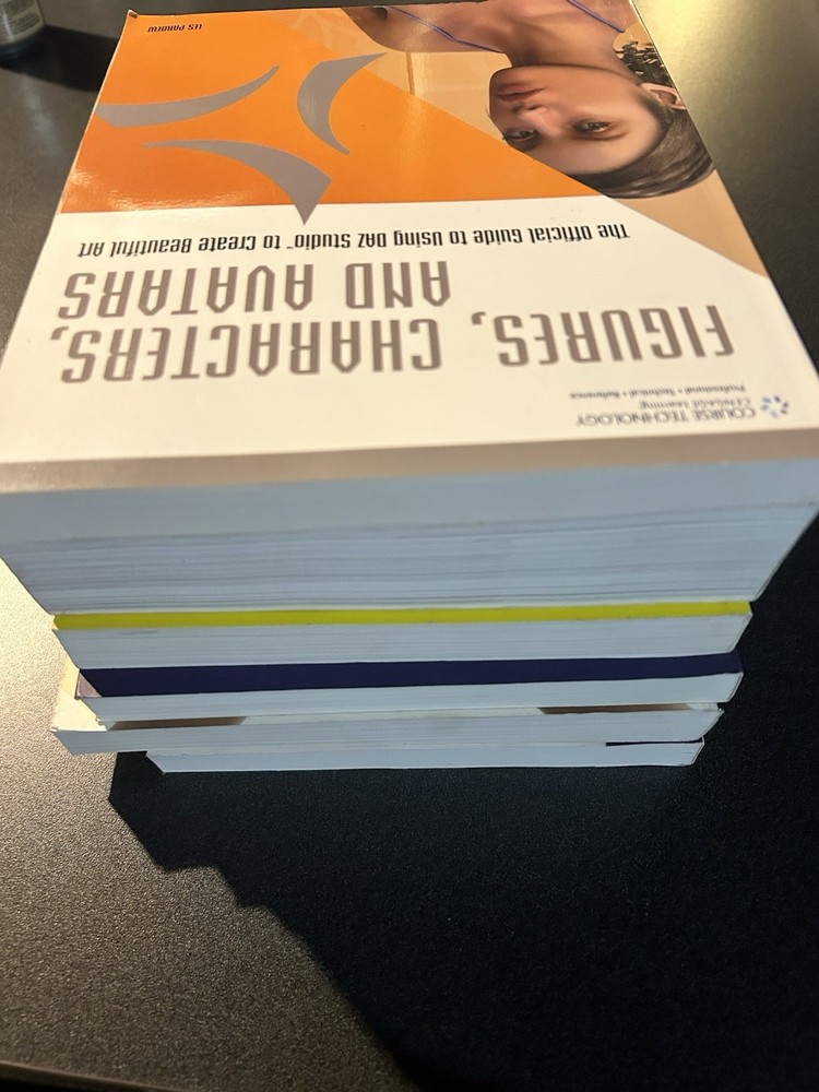 Vintage Alias 3D Animation and Modeling Manuals Set of 6 Books - Poser - Python