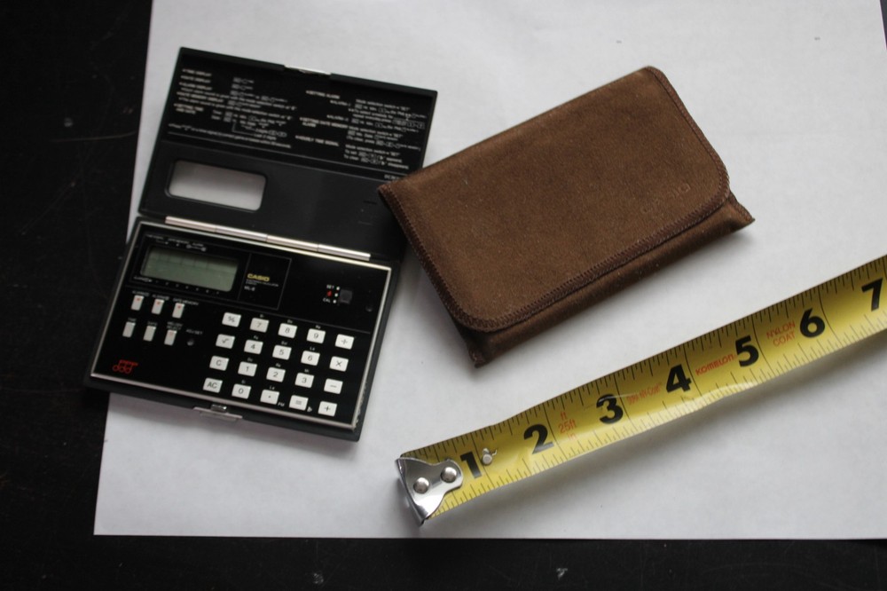 Vintage Casio ML-8 Electrical Calculator/ Watch Handheld