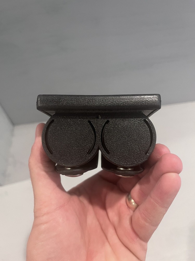 HKS Black Basketweave Speedloader Case - New