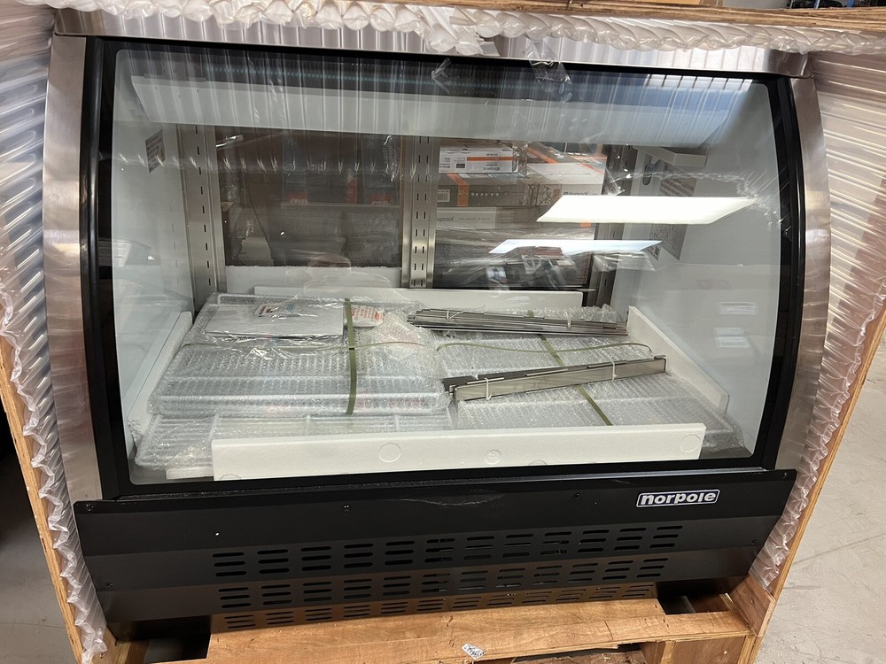 Norpole NPDC-48B Refrigerated Deli Display Refigerator