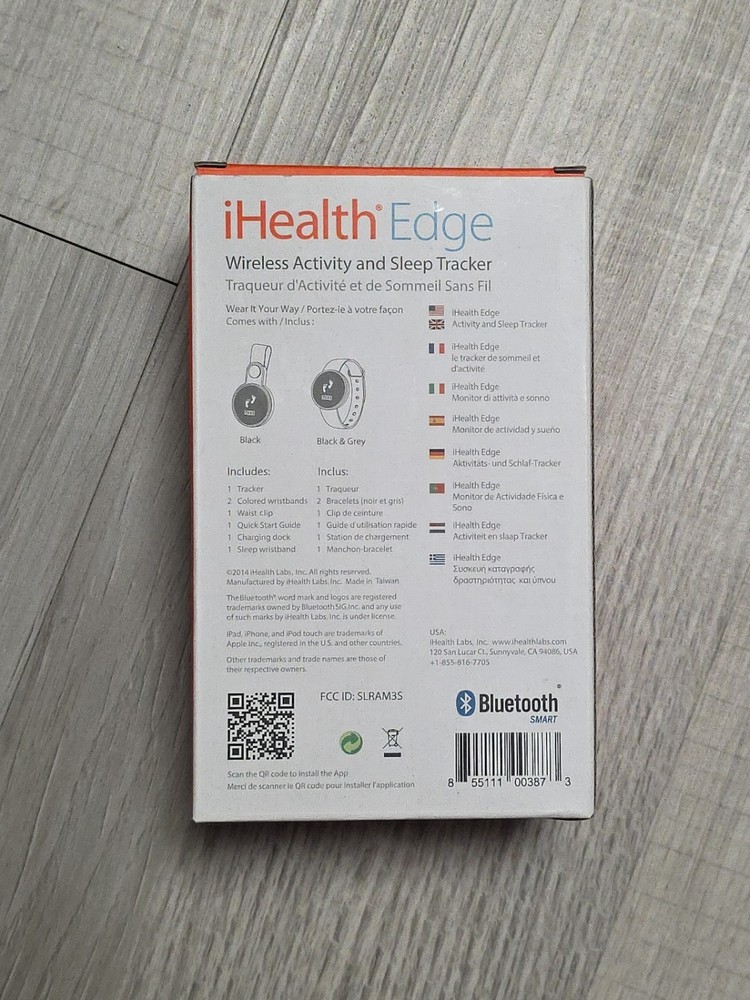 iHealth Edge Wireless Activity Sleep Watch tracker
