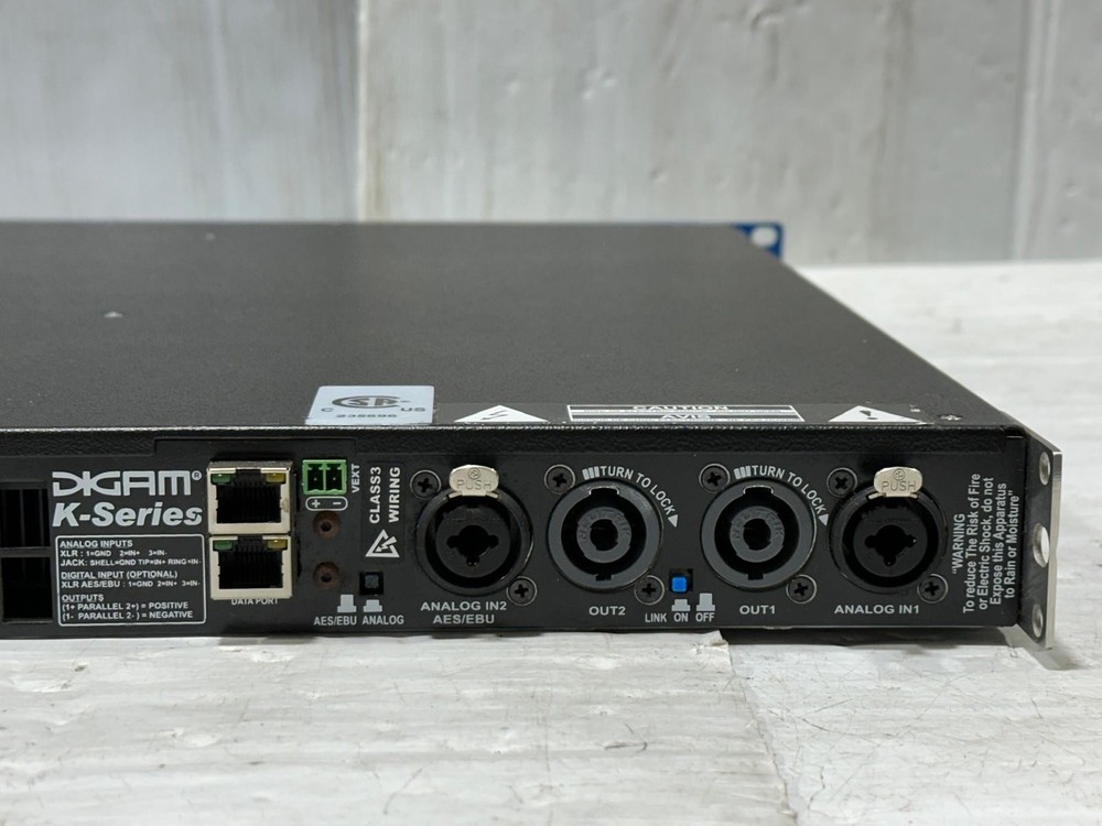 Powersoft DSP K6 7200W Power Amplifier #212 (One) TrueHeartSound
