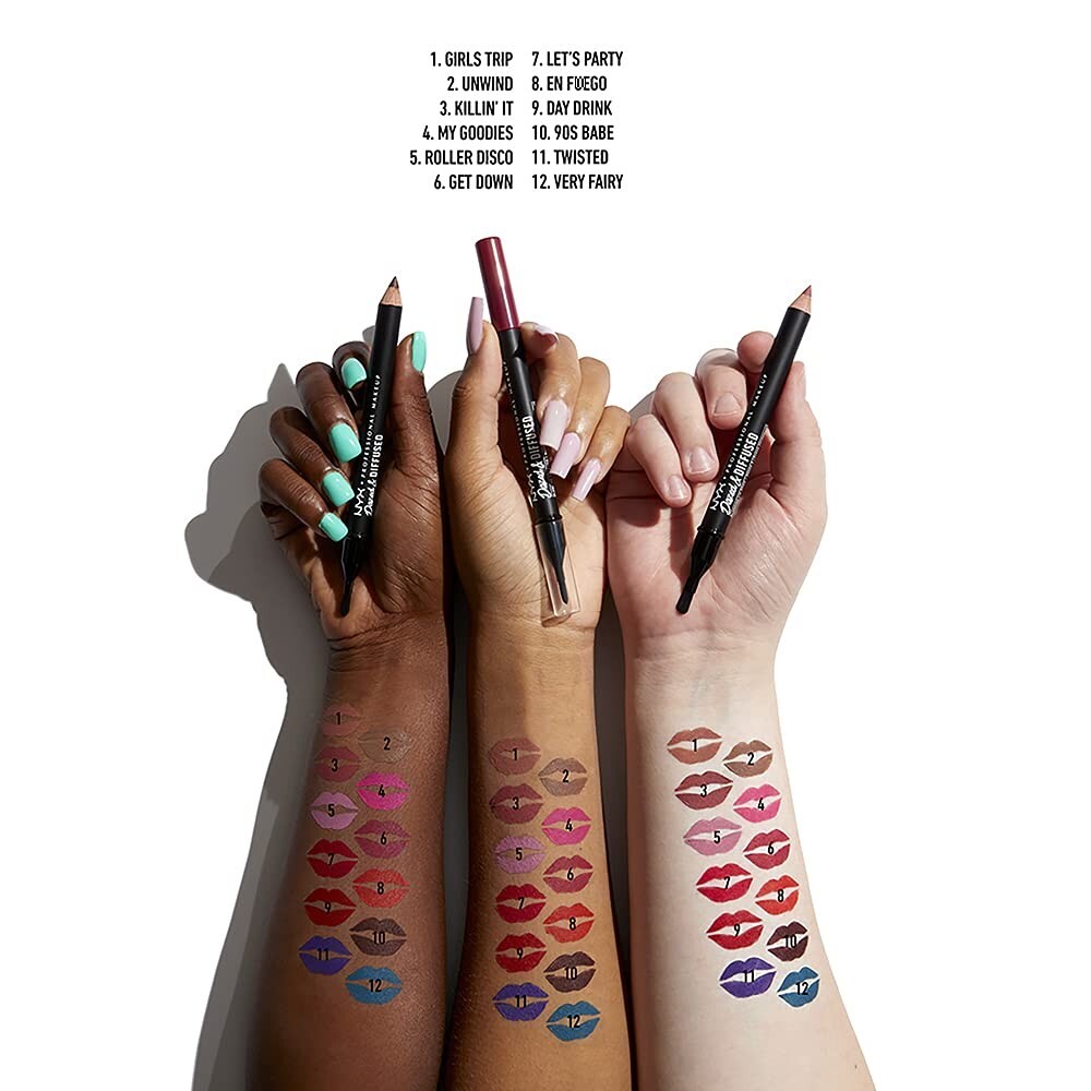 NYX Dazed & Diffused Blurring Lipstick - Pick your color