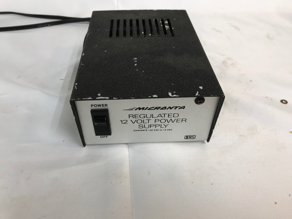 MICRONTA 12 VOLT DC POWER SUPPLY