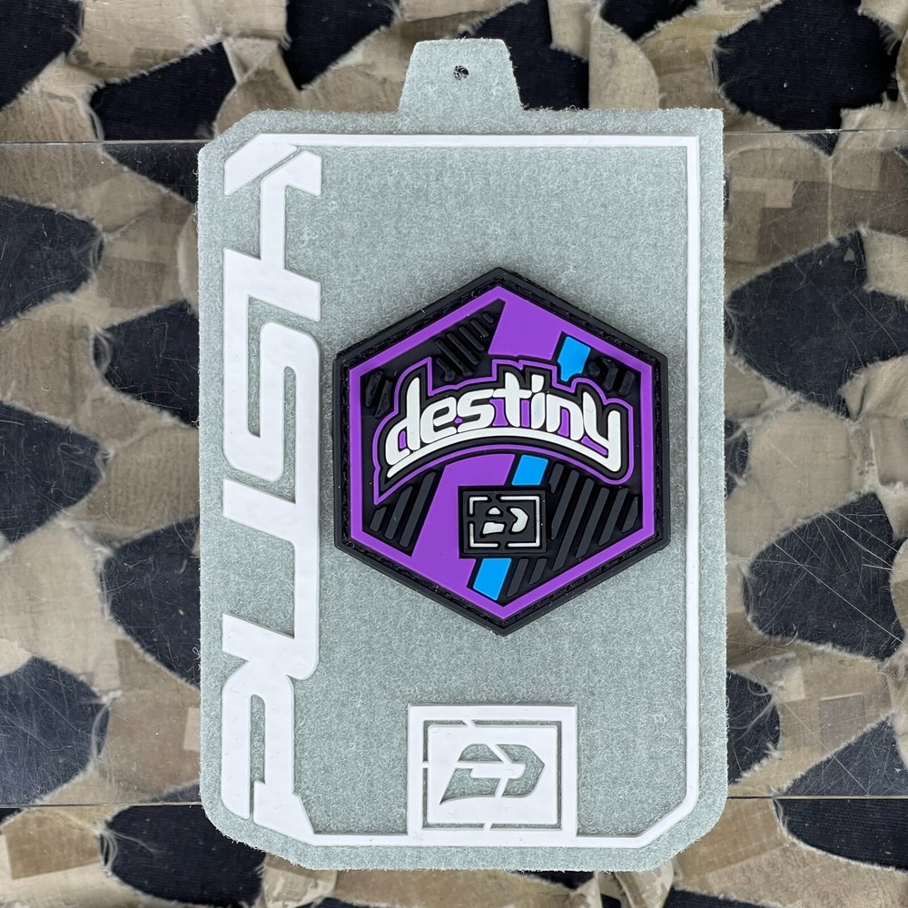 NEW Push Rubberized Patch - Destiny Purple