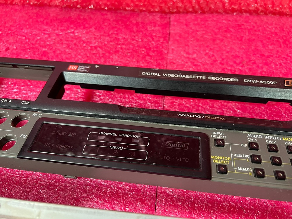 Sony DVW-A500P DIGITAL VIDEOCASSETTE RECORDER ''Panel only''