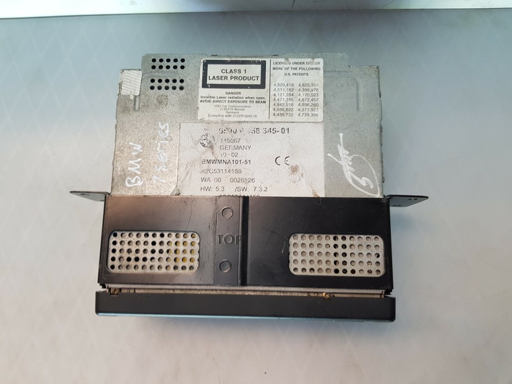2004 BMW 7 SERIES E65 745I NAVIGATION SYSTEM GPS CD DRIVE