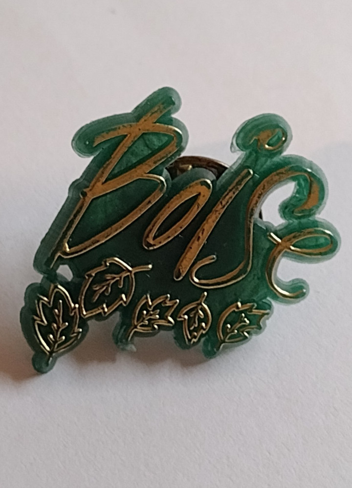 BOISE Small Green Plastic Tack Pin