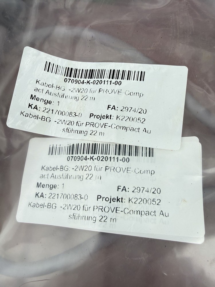 ZEISS PROVE-Compact System Cable