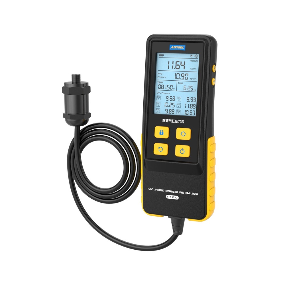 Gasoline Engine Cylinder Pressure Tester Digital Engine Compression Gauge Tester