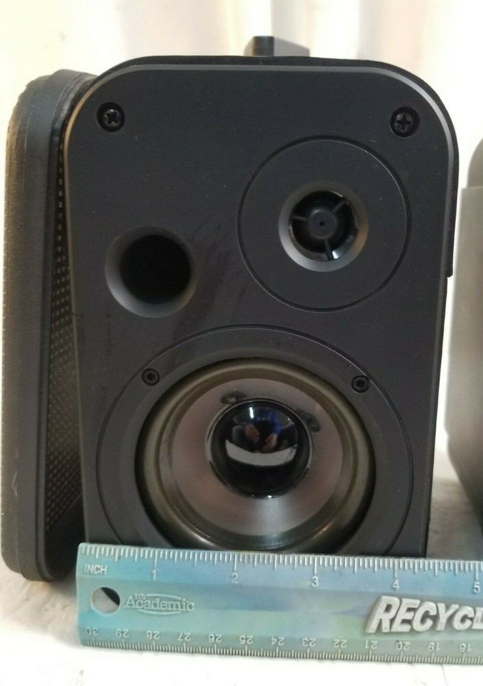 Pair LIFELINE 4.5" x 7" Amplification System Speakers