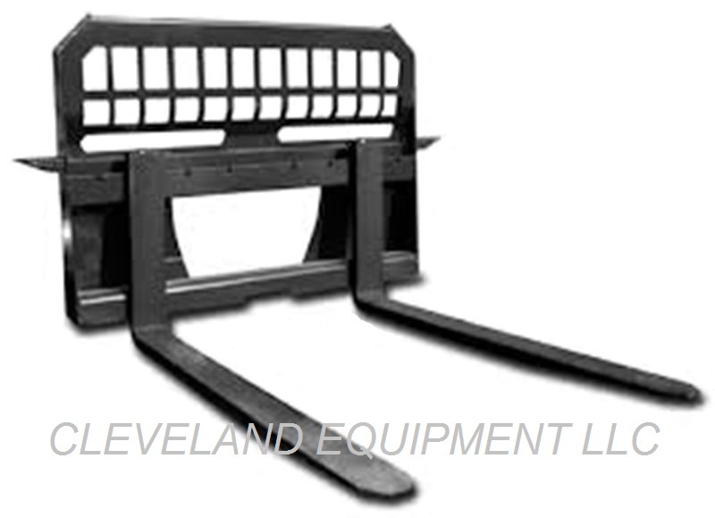 NEW CID 48" PALLET FORKS & FRAME ATTACHMENT Skid Steer Loader Telehandler 8,000#
