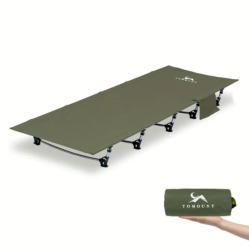 Marine Green Compact Camping Cot Backpacking Ultralight Folding Lightweight Cot