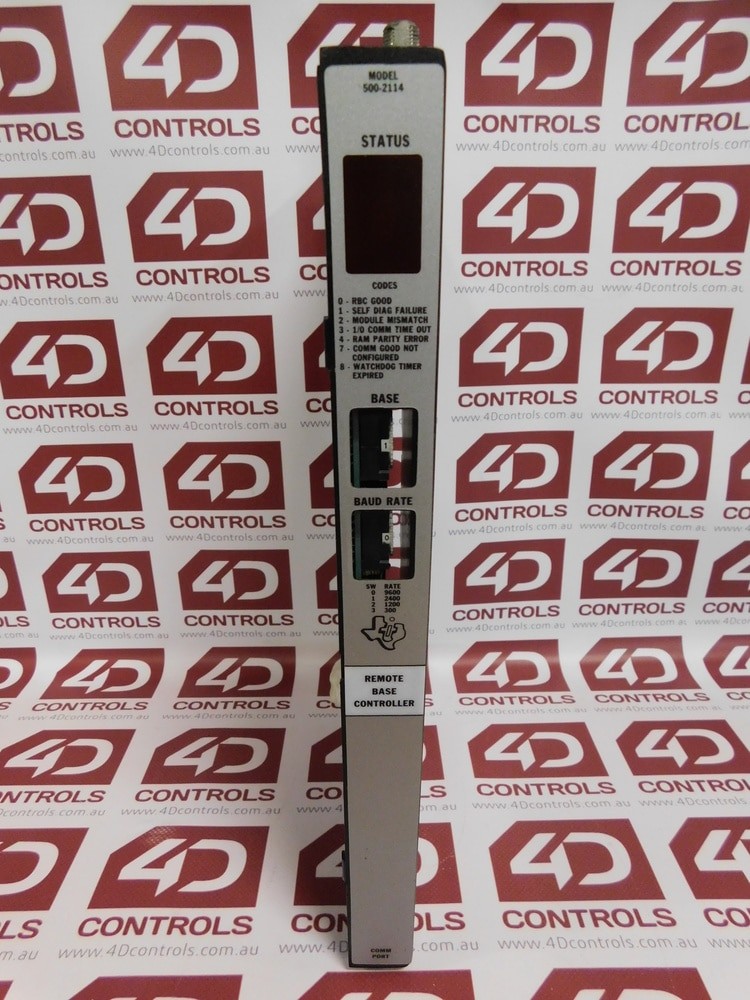 500-2114 | Texas Instruments | Remote Base Controller Module, No Box (NNB)