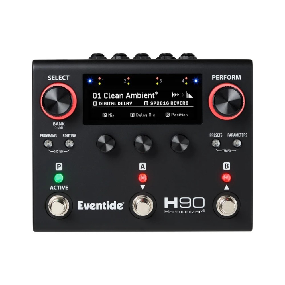 Eventide H90 Dark Harmonizer Multi Effects Pedal - Black