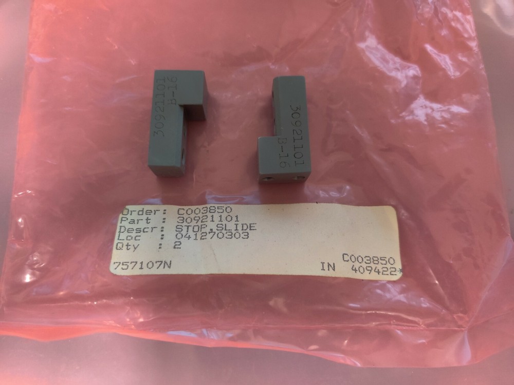 Universal Instruments Slide Stop 30921101 Pack Of 2