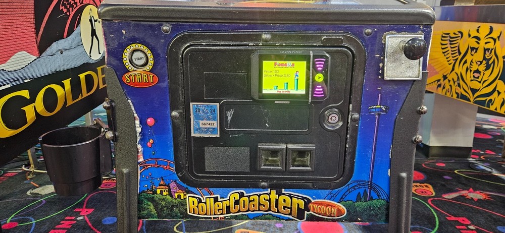 ROLLER COASTER TYCOON Pinball Machine - Stern 2002 - 2433