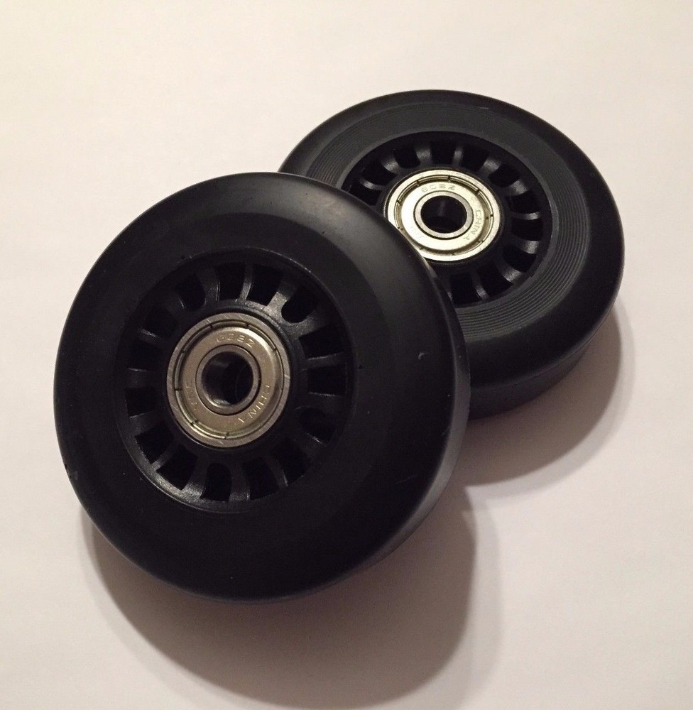Pair Replacement Ramp Wheel Roller Merit 710e Elliptical