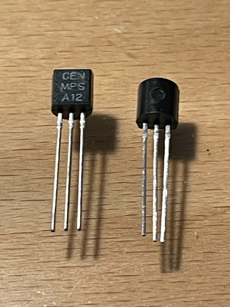 MPS A12 Motorola Transistor.