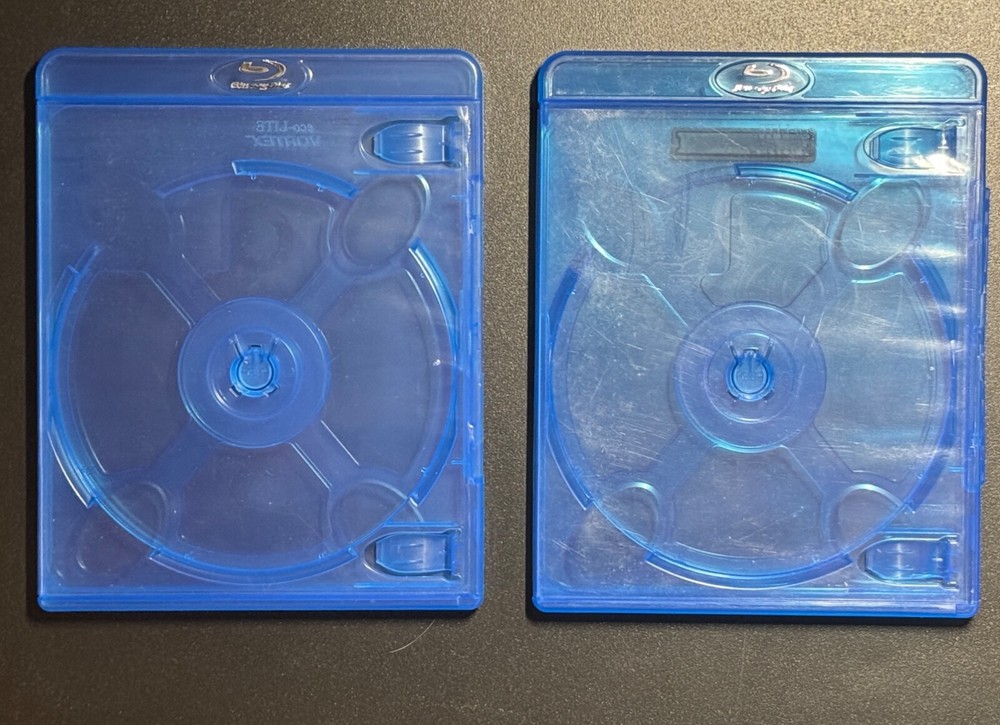 2x Blu-Ray Replacement 2 Disc Cases Case