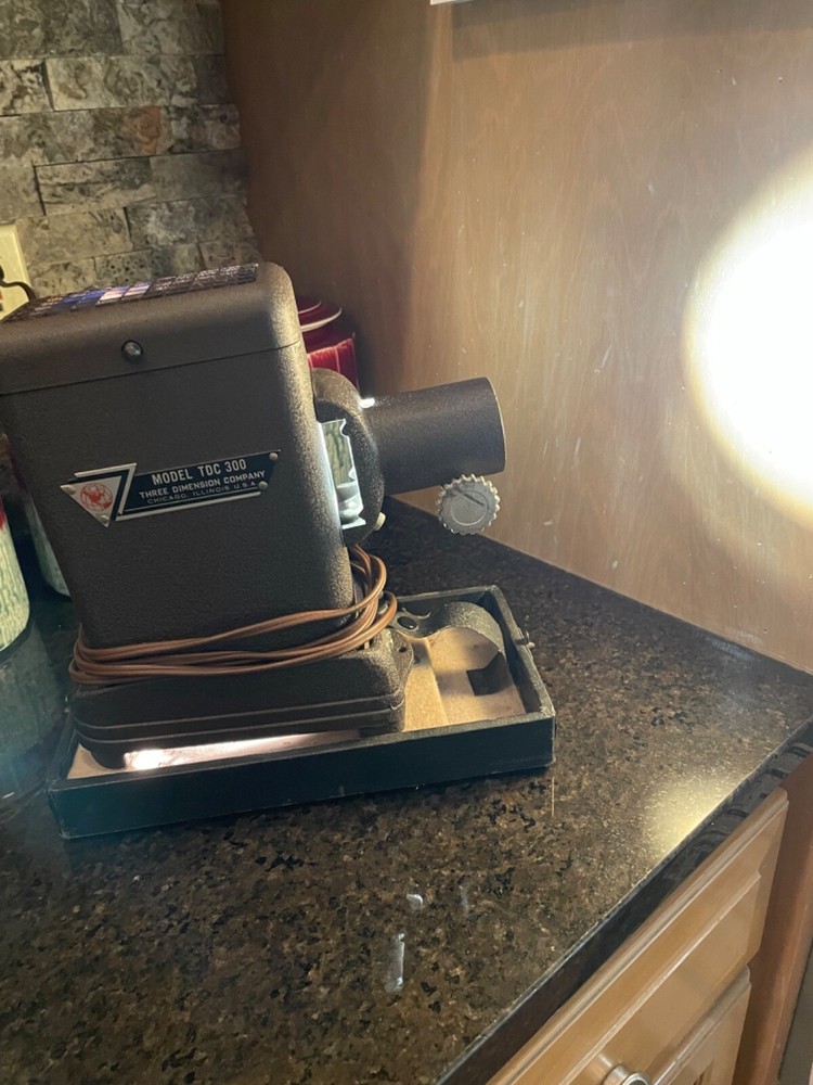 Vintage TDC slide projector