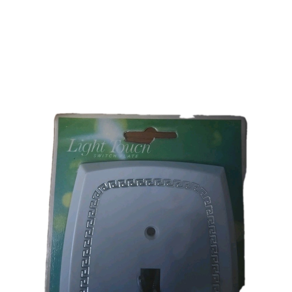 Vintage Edmar Creations Light Touch Plastic Single Switch Plate Cover