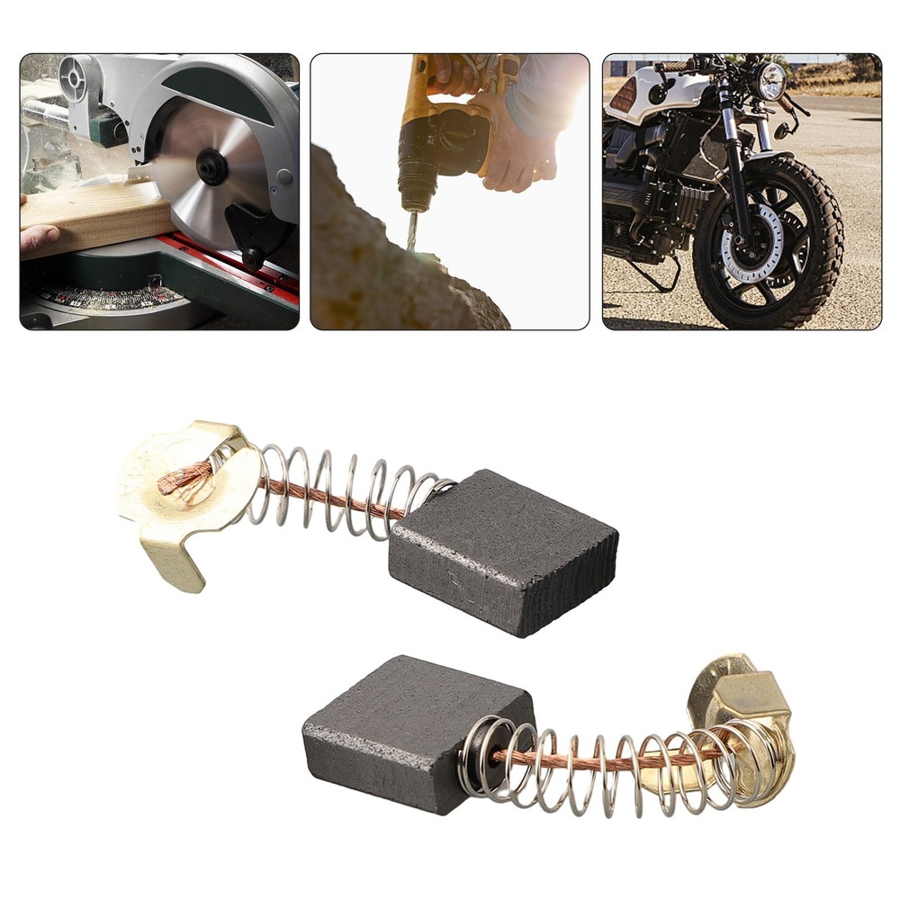 Cut-off Saws Carbon Brushes Replacement Part Carbon + Metal Hand Tools